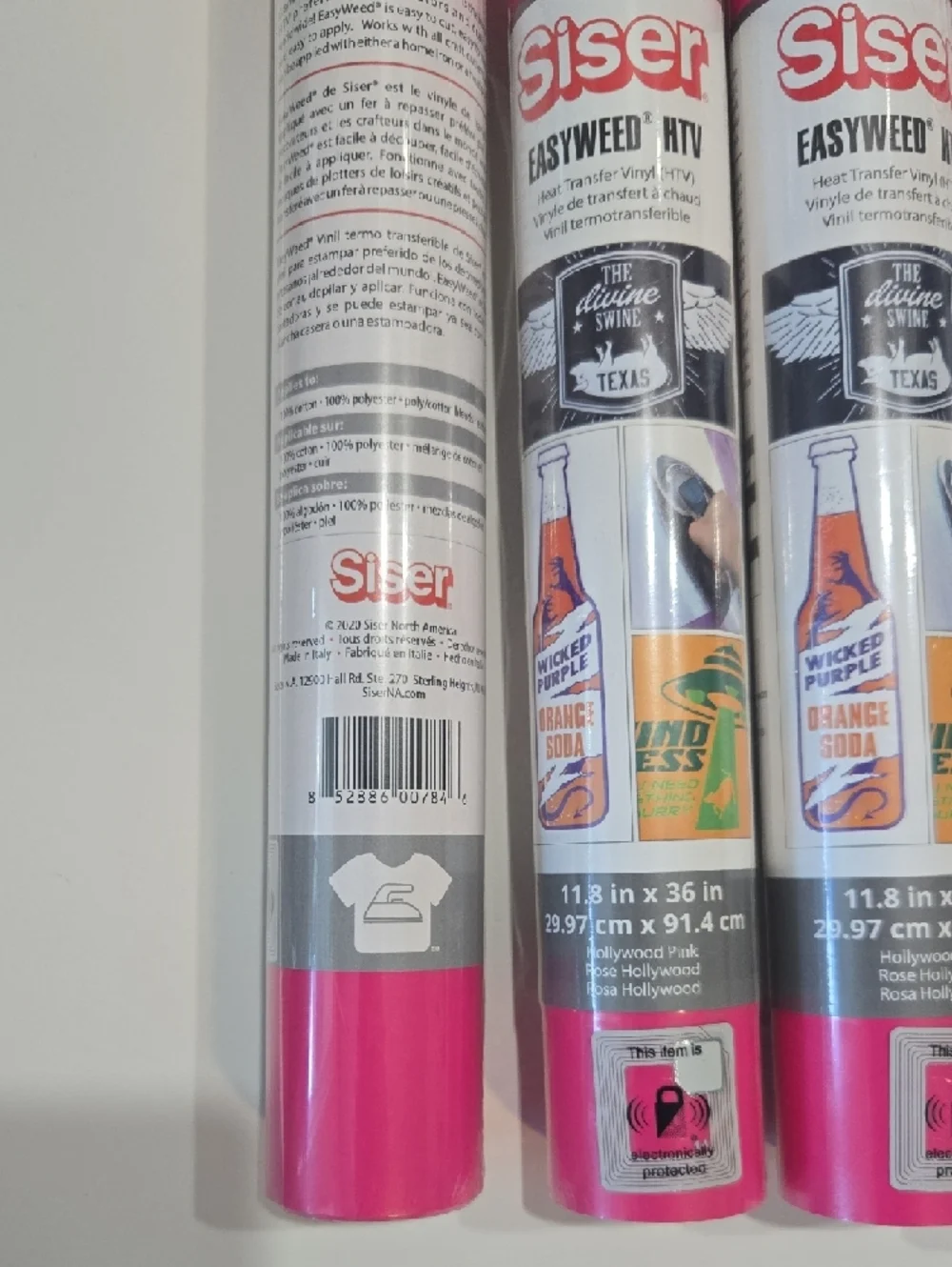 Siser HTV Hot Pink Heat Transfer Vinyl Roll